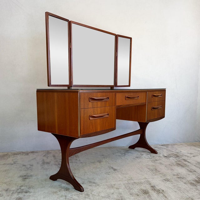 Mid-Century Modern Fresco Dressing Table by Victor Wilkins for G-Plan, 1960s For Sale - Image 3 of 12