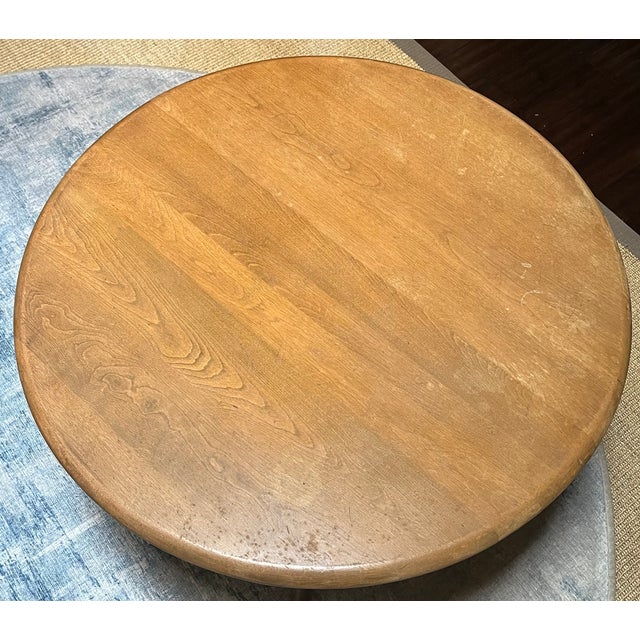 Leo Jiranek Heywood-Wakefield Lazy Susan Coffee Cocktail Table For Sale - Image 4 of 5