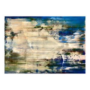 Contemporary Abstract Oil on Canvas "Abstract Informal 2024-2122-1" by Robert Niesse