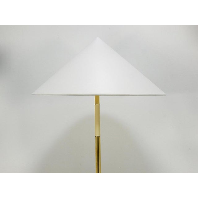 Mid-Century Sumatra Brass Floor Lamp from Rupert Nikoll, Vienna, Austria, 1950s For Sale - Image 13 of 17