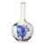 Chinese Vintage Ceramic Vase,Blue and White Underglaze Red Porcelain Gall-Shaped Vase Hand Painted Kylin Pattern For Sale