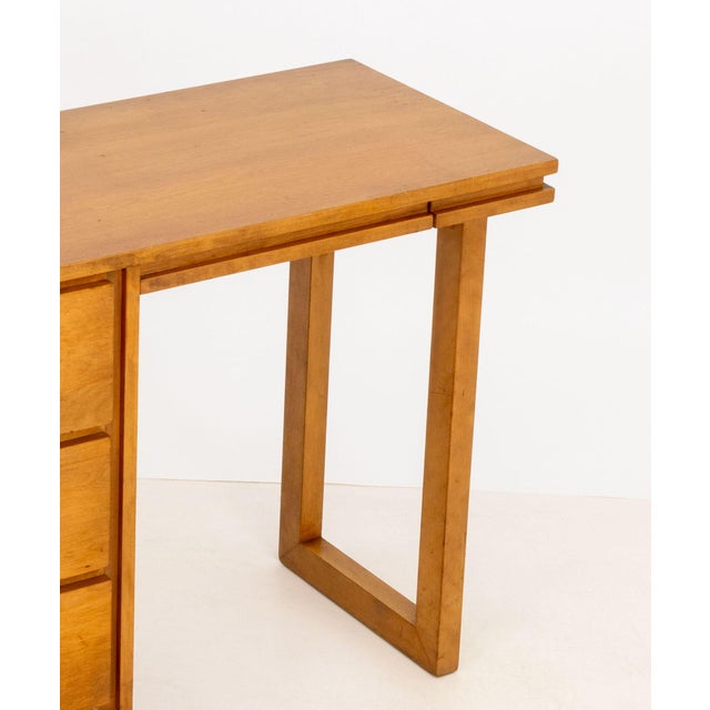 Conant Ball Conant Ball Maple Writing Desk For Sale - Image 4 of 11