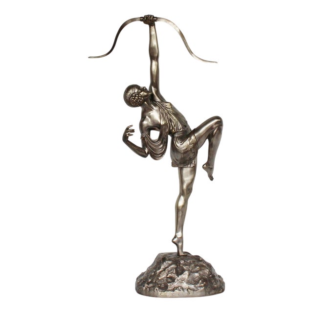 Pierre Le Faguays, Diana, 1920s, Bronze For Sale