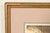 Wood J. Hohenberger Original Artist Signed "January" Lithograph in Carved Giltwood Frame For Sale - Image 7 of 13