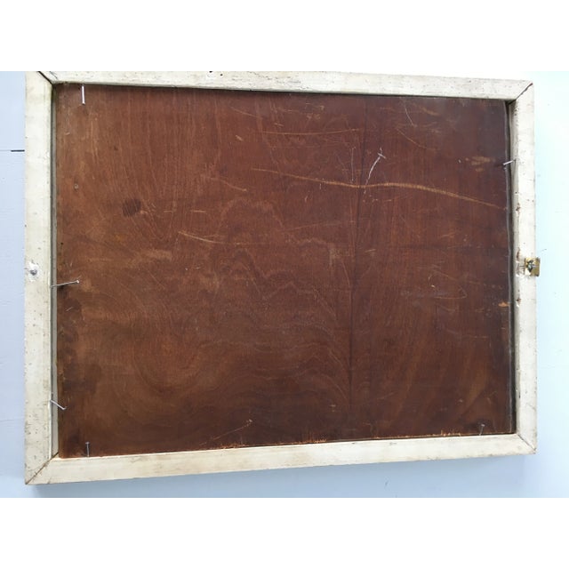 1950s Oil Painting on Wood, Landscape, A. Sega For Sale - Image 5 of 11