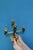 Swedish Brass Five-Arm Candelabra by Lars Åkesson for Vallonmässing For Sale - Image 5 of 11