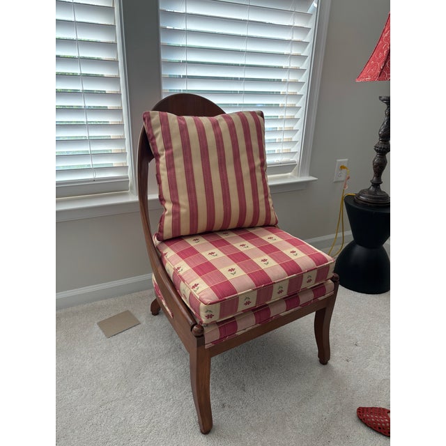 Pair of Mid-Century Modern Spoon-Back Chairs For Sale In Washington DC - Image 6 of 8
