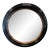 Rose Tarlow Melrose House Regency Black & Gold Round Portal Mirror - 1 of 2 For Sale