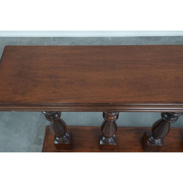Balustrade Side Table, 20th Century For Sale - Image 6 of 16