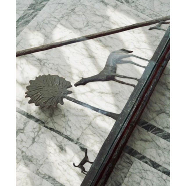 1990s 1990s Carole Gratale Giacometti Elements Inspired Coffee Table For Sale - Image 5 of 5