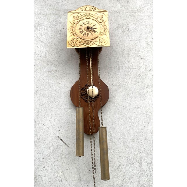 Wall Scale Clock, 1940s For Sale - Image 6 of 18