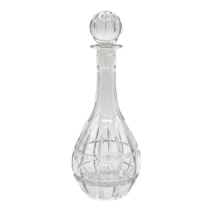 1980s Waterford Lismore Crystal Spirits Decanter