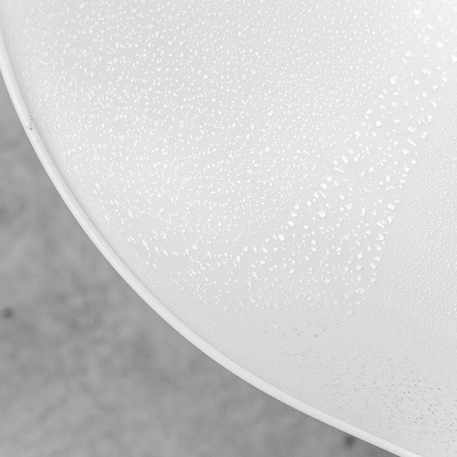 Black and White Glass Pendant Lamp, 1970s For Sale - Image 3 of 10