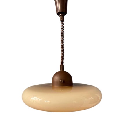 Space Age Acrylic Glass UFO Pendant Lamp from Herda For Sale