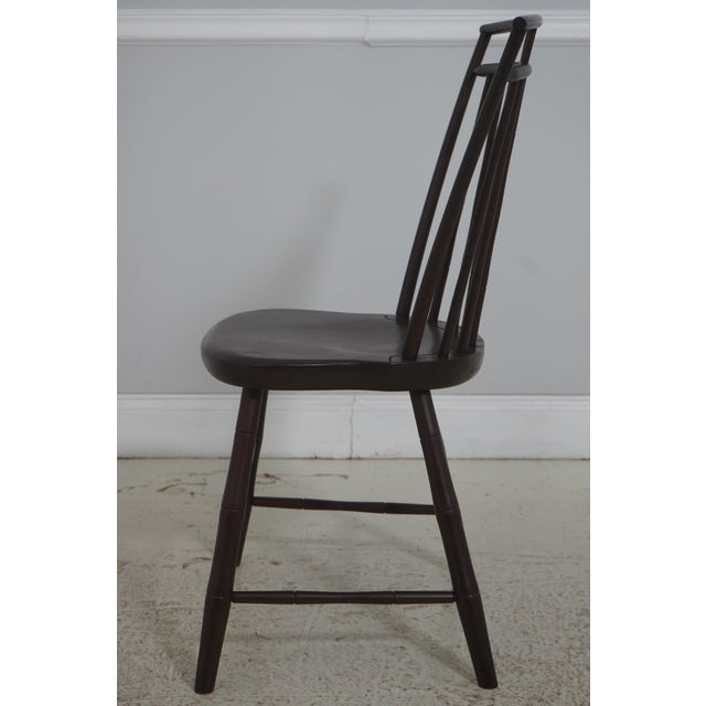 Traditional Birdcage Windsor Style Side Chair For Sale - Image 3 of 18