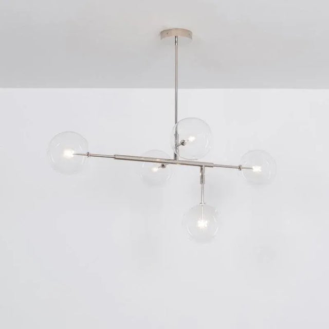 Axis Brass Pendant Light by Schwung For Sale - Image 6 of 7