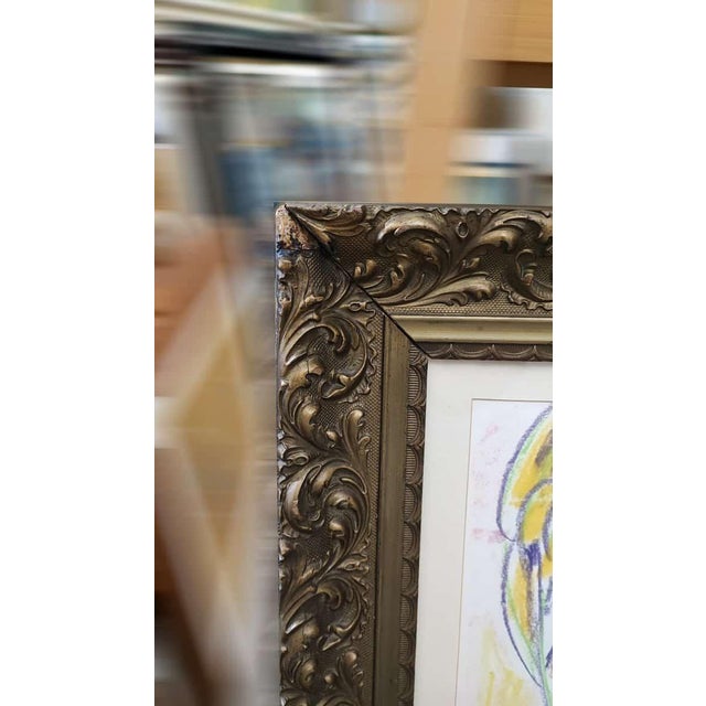 Sandro Chia, Untitled, 1999, Mixed Media on Cardboard, Framed For Sale - Image 4 of 11