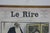 4 Antique Le Rire French Belle Epoque Satirical Comic Journal Framed Art 20" For Sale - Image 4 of 18