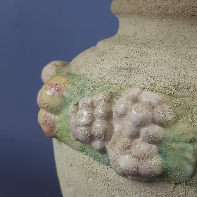 Ceramic Table Lamp with Fruits in Relief from Bitossi, 1960s For Sale - Image 10 of 13