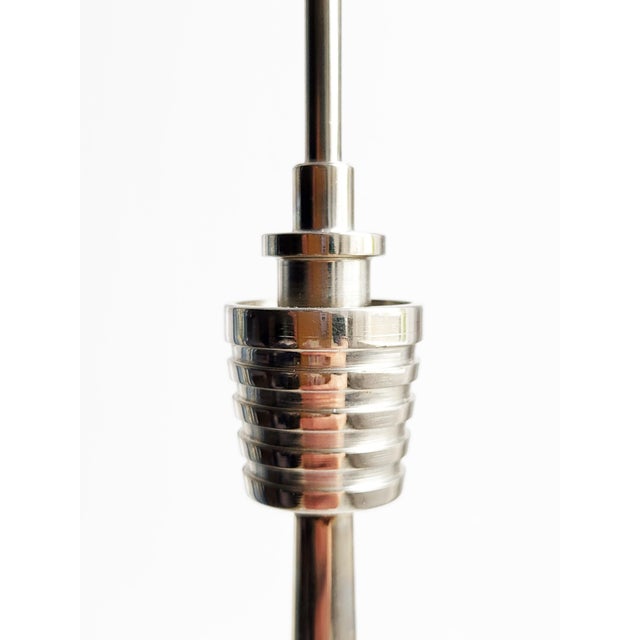 Space Age Stuttgart TV Tower in Stainless Steel, 1970s For Sale - Image 4 of 7