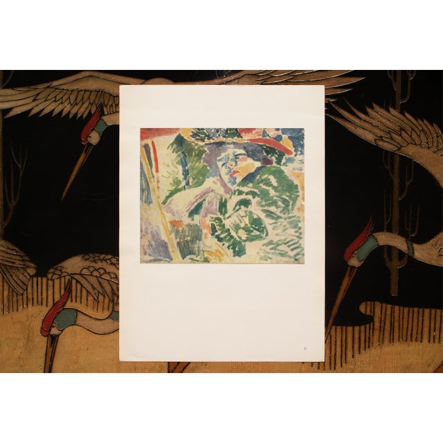 André Derain 1943 After André Derain "The Woman at the Transatlantique", First Edition Offset Lithograph For Sale - Image 4 of 8