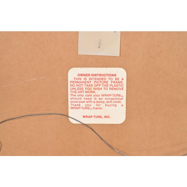 R. C. Gorman "Striped Blanket" Framed Print, 1985 For Sale - Image 9 of 10