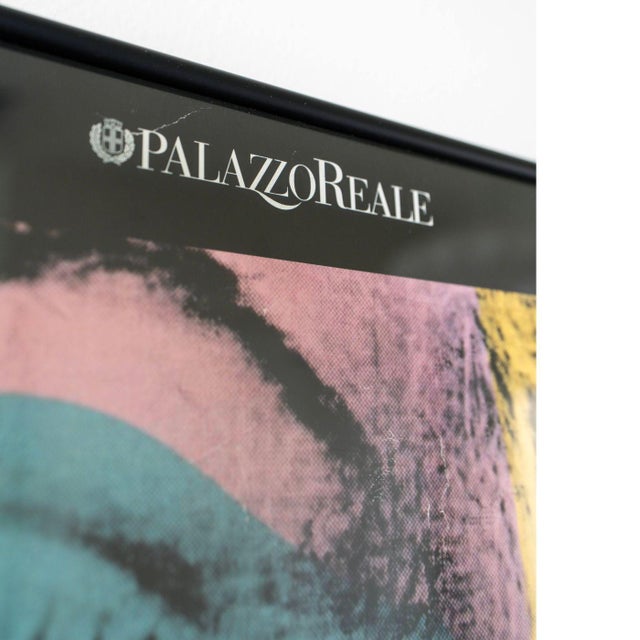 Framed Andy Warhol Palazzo Reale Milano Exhibition Poster, 2013–2014 For Sale - Image 4 of 6