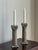 Neoclassical-Style Cast Plaster Candlestick Holders -- a Pair For Sale - Image 12 of 12