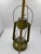 Kerosene Storm Lamp in Green Lacquered Metal and Glass For Sale - Image 10 of 14