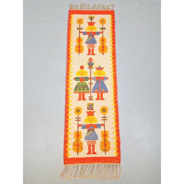 Textile Vintage Chapel Kilim by Maria Domanska, 1960s For Sale - Image 7 of 11