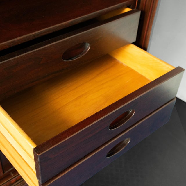 Gianfranco Frattini Wardrobe for Bernini, 1961 by Gianfranco Frattini, 1960s For Sale - Image 10 of 16