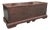 Early 20th Century English Oak Trunk For Sale