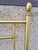 Gold Vintage Gilt Brass Headboard, 1970s For Sale - Image 8 of 12