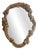 Vintage Rococo French Gold Plaster Ornate Wall Mirror, 1960s For Sale