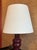 Shabby Chic White Overlayed Lampshade For Sale - Image 3 of 5