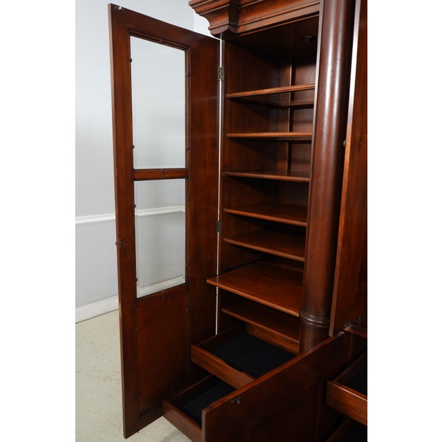 Sligh-Lowry Furniture Co. Sligh Large Cherry Home Theater Entertainment Unit For Sale - Image 4 of 18
