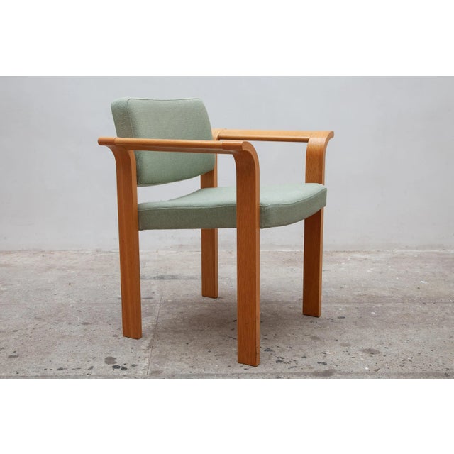 Mid-Century Modern Scandinavian Stacking Armchair by Rud Thygesen & Johnny Sørensen for Magnus Olesen, 1970s For Sale - Image 6 of 8