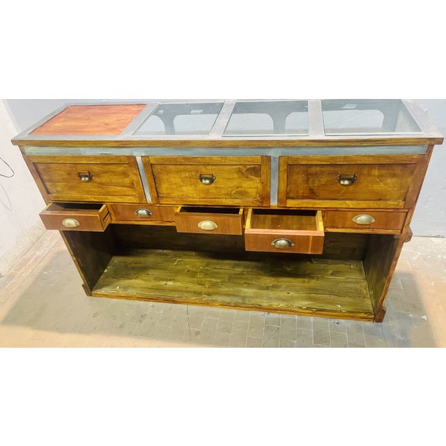 Vintage Display Counter, 1940s For Sale - Image 14 of 14