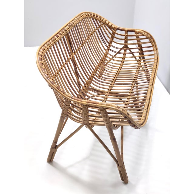 1960s Vintage Italian Bamboo Sofa, 1960s For Sale - Image 5 of 15