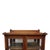 Arts & Crafts Mission Oak 2 Door China Cabinet in the Manner of Stickley C1920 For Sale - Image 4 of 8