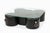 Glass Vintage Italian Modern Coffee Table With Stools by Guido Faleschini for Mariani For Sale - Image 7 of 9