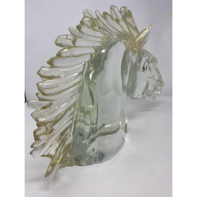 2020s Murano Glass Horse Head by Zanetti For Sale - Image 5 of 10