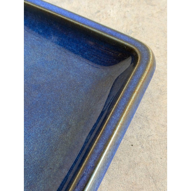 Lagun Bowl in Glazed Stoneware by Sven Jonson for Gustavsberg Sweden Mid-Century Modern 1960s For Sale - Image 4 of 10