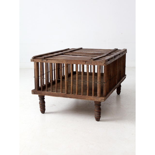 Wood Antique Farm Crate For Sale - Image 7 of 18