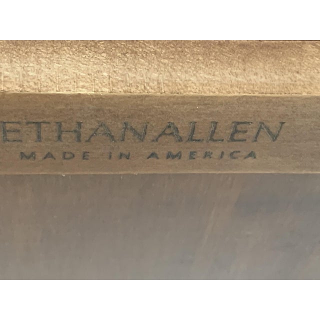 Ethan Allen Ethan Allen Country Colors Two-Tier Maple Coffee Table For Sale - Image 4 of 6