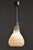 Mid-Century Chandelier in Chromed Steel and Milk Glass, Czech, 1960s For Sale - Image 10 of 12