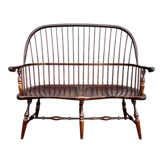 Frederick Duckloe Bros. BowBack Windsor Bench For Sale