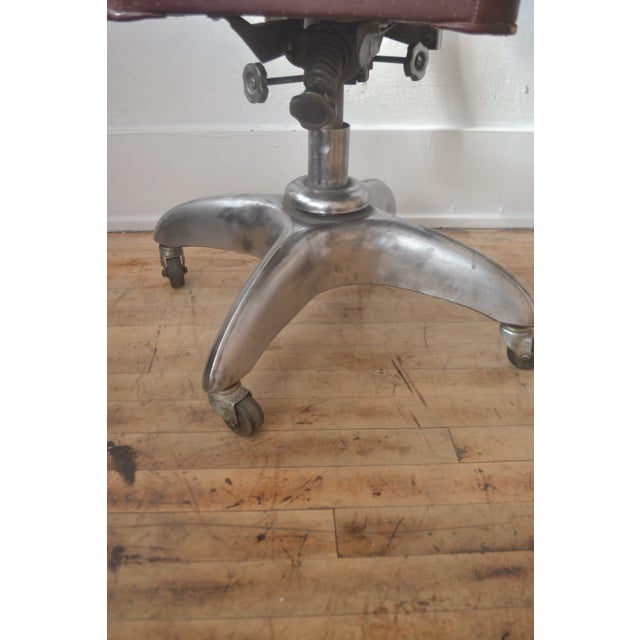 GoodForm Mid Century Industrial Gio Ponti for Goodform General Fireproofing Co Chair For Sale - Image 4 of 9