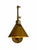 Industrial Ann Morris Brass Sconces - Set of 3 For Sale - Image 3 of 3
