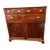 Antique 19th Century Chippendale Style Mahogany Campaign Chest of Drawers For Sale